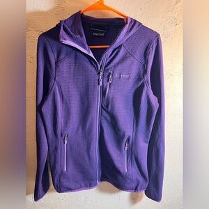 Marmot Women's Deep Purple Ski Jacket Zip Hoodie